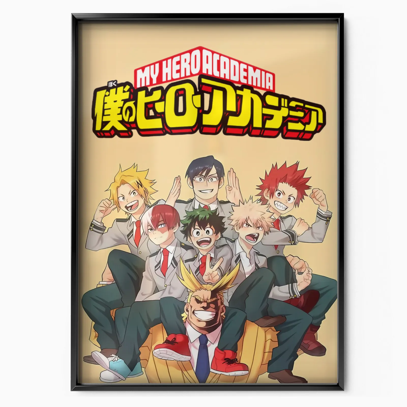 MY HERO ACADEMIA TEAM poster
