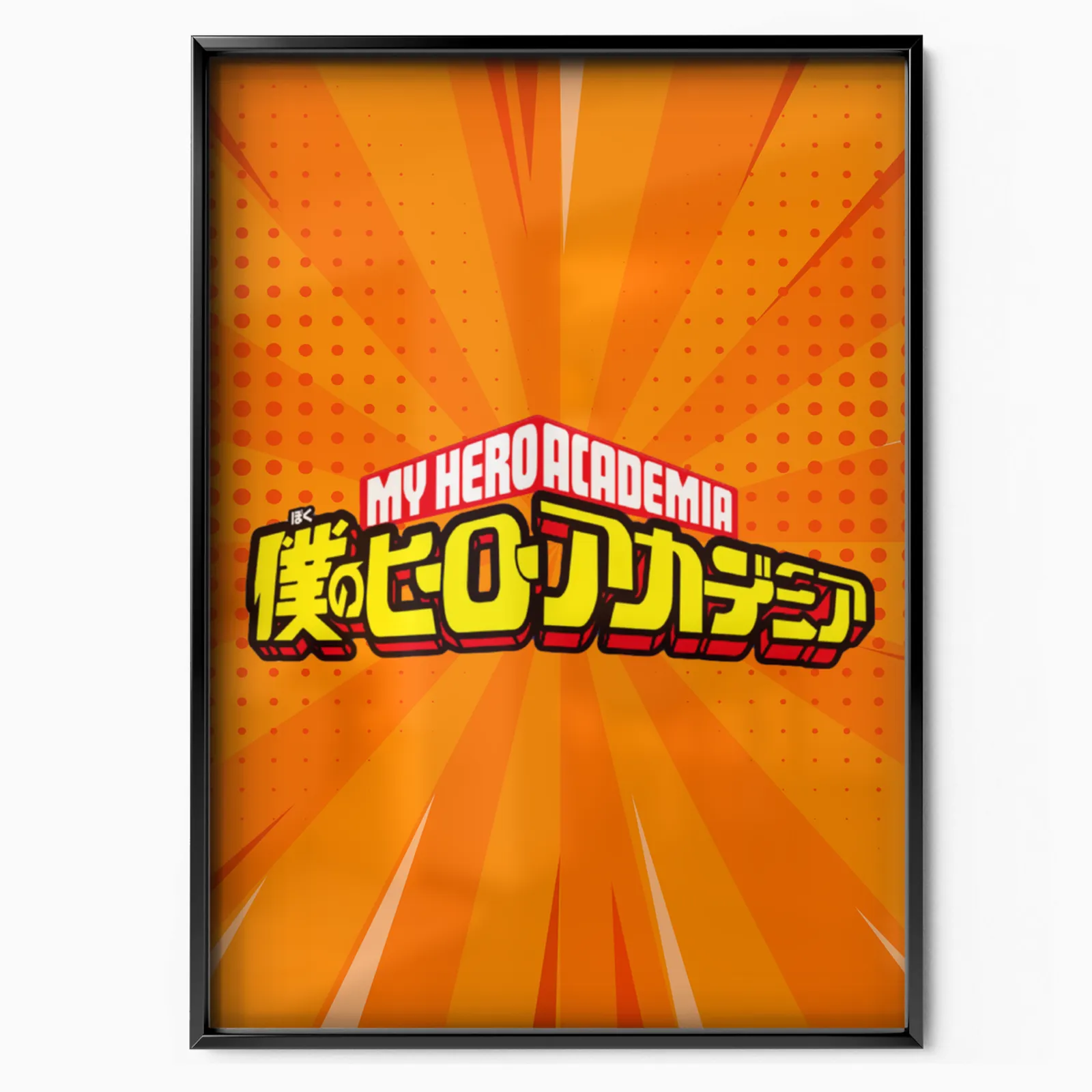 MY HERO ACADEMIA LOGO poster
