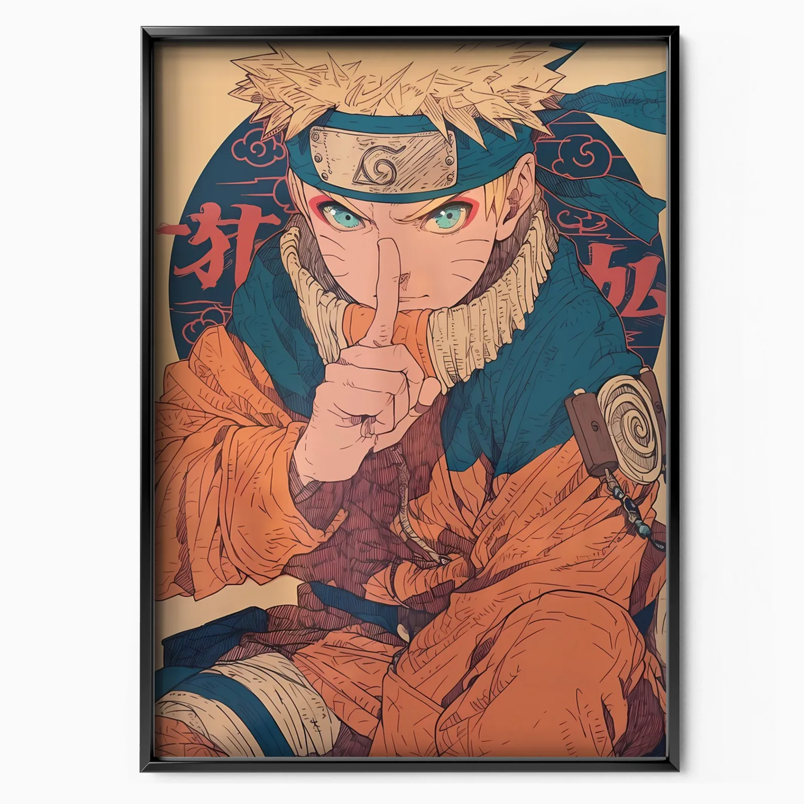 NARUTO DRAW poster