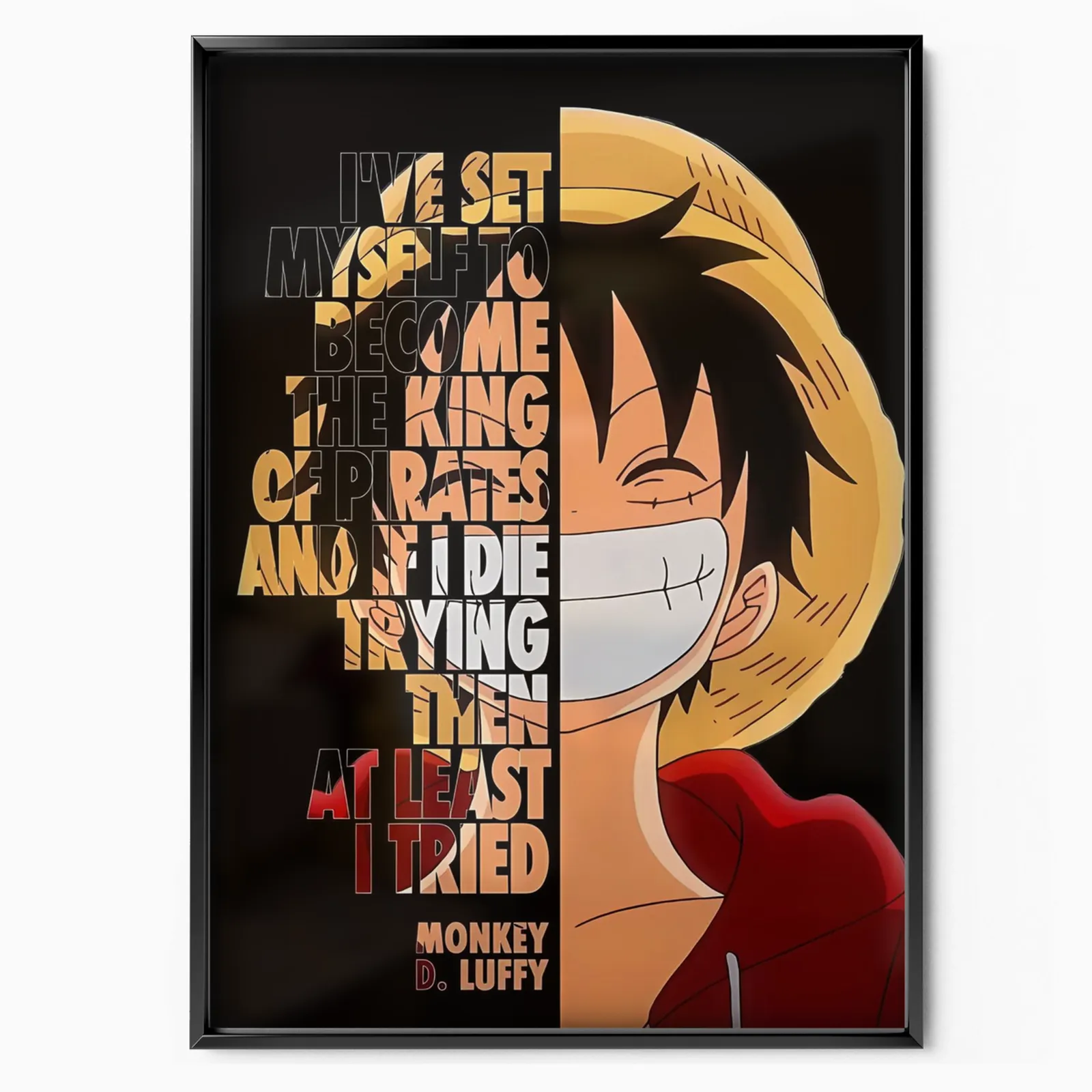 Rubber Pirate Quote poster, museum grade matte print