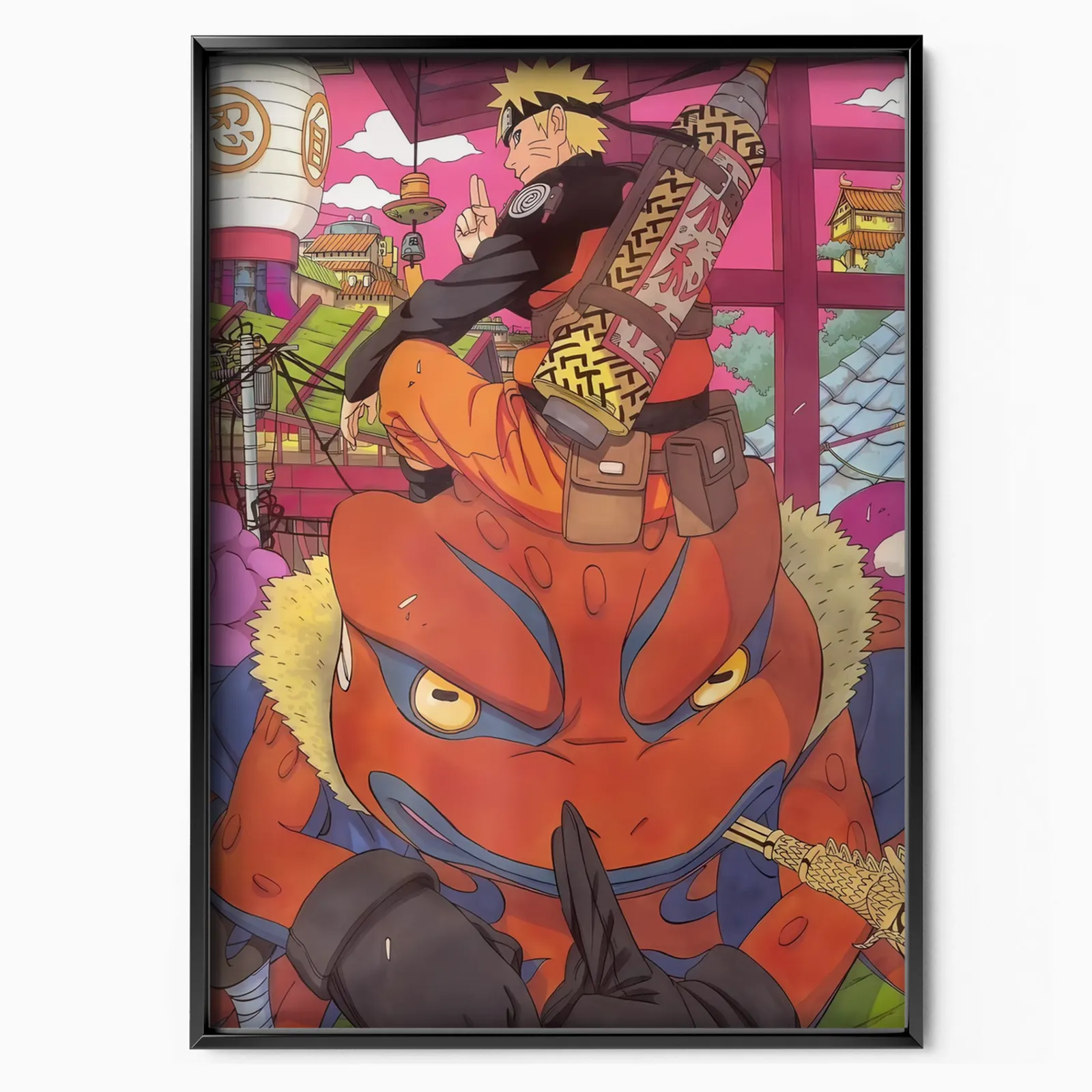 Ninja Toad Summon poster, museum grade matte print