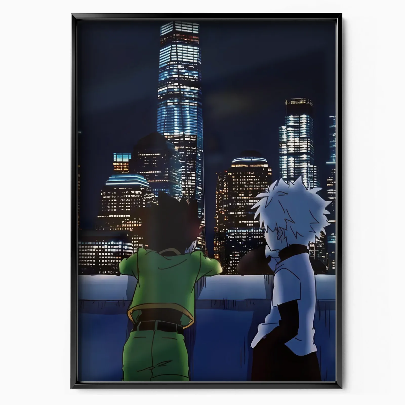 Hunter's City poster, museum grade matte print