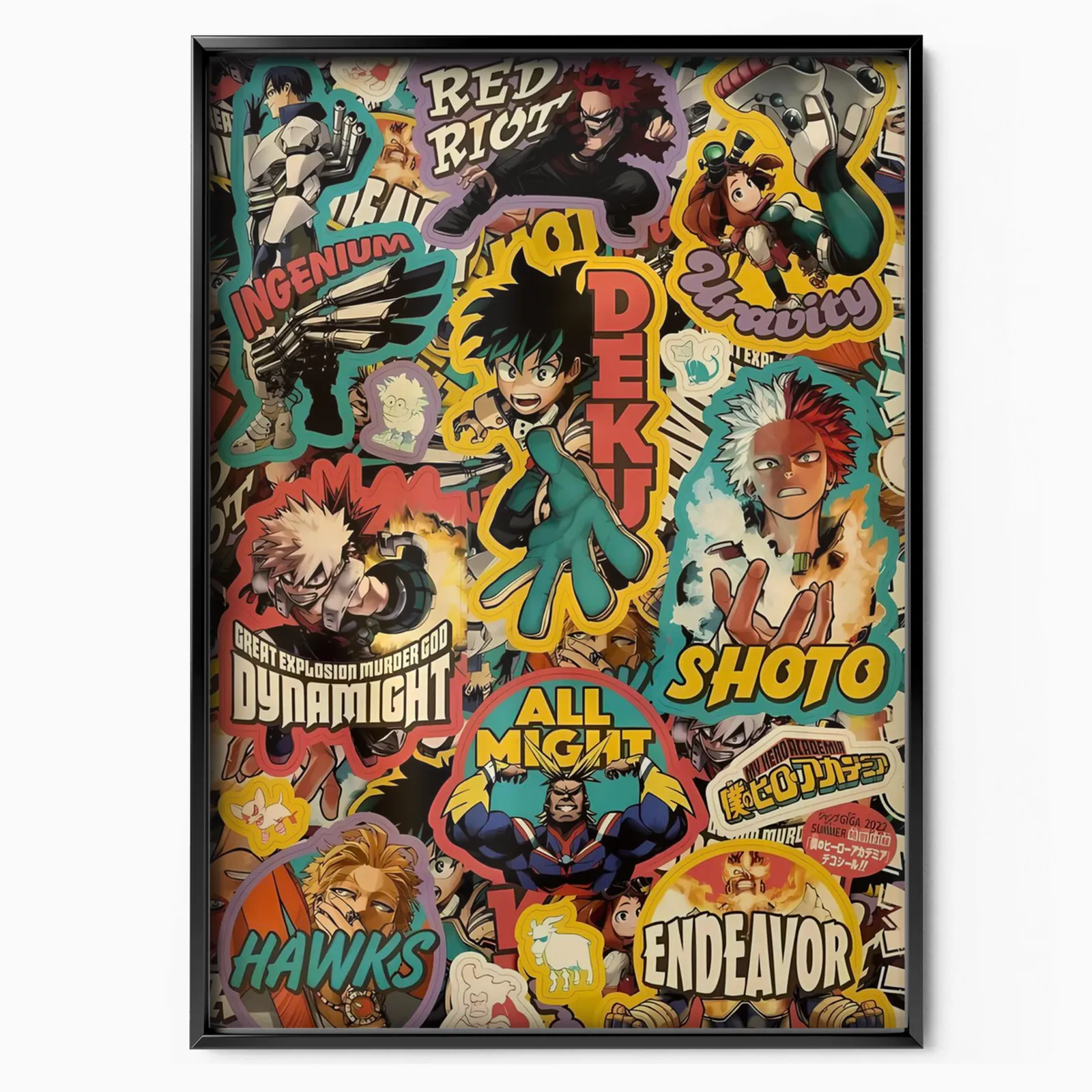 MY HERO ACADEMIA COLLAGE poster