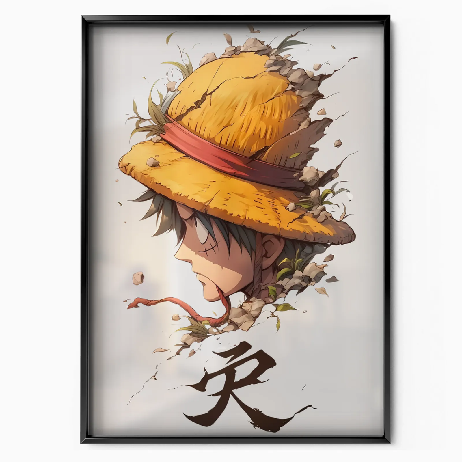 Rubber Pirate Stone poster, museum grade matte print