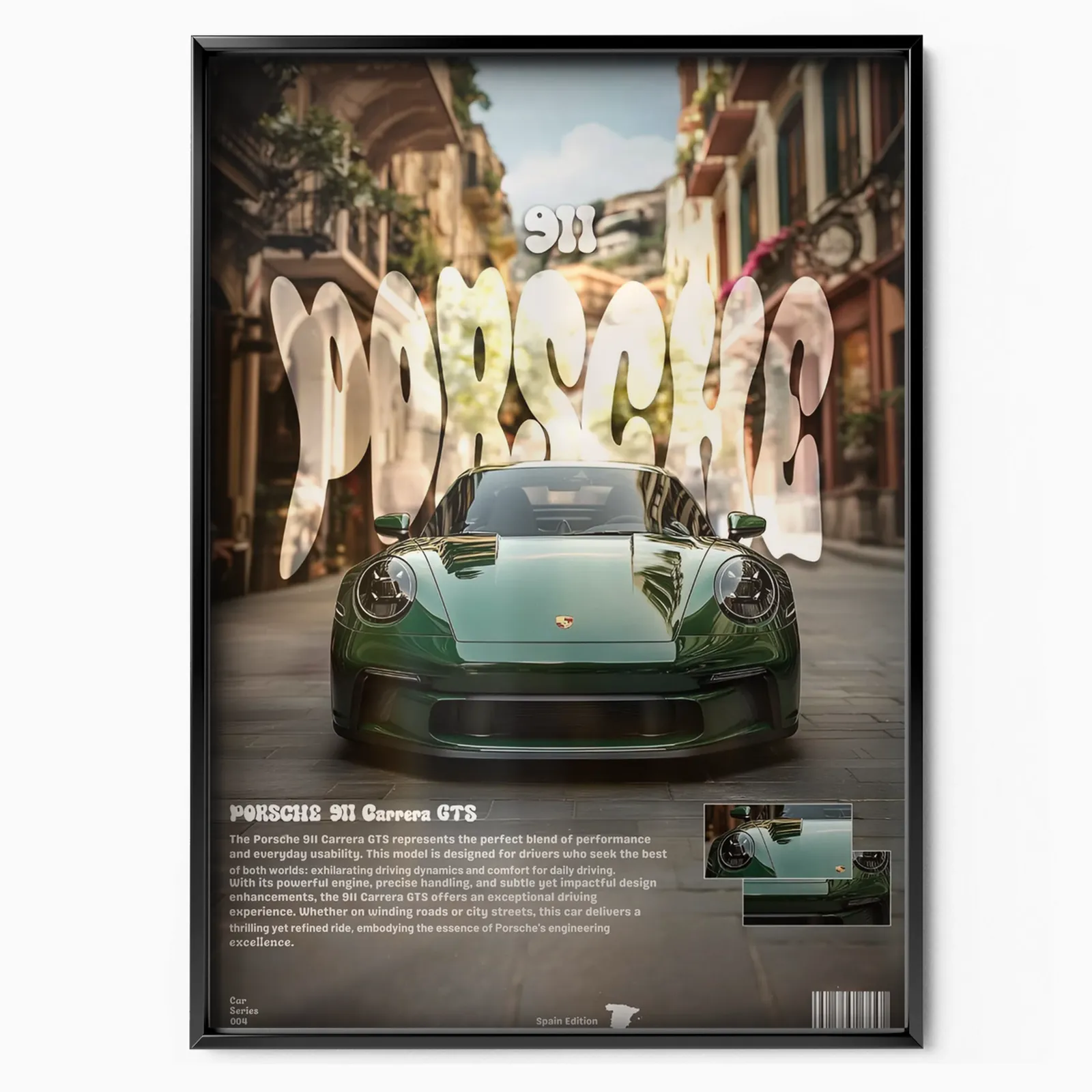Porsche 911 Carrera GTS poster