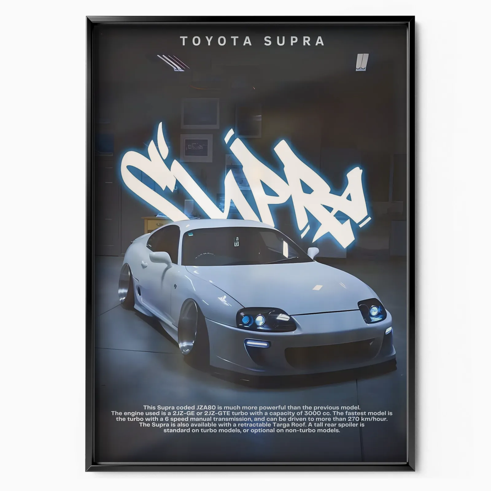 Toyota Supra A80 (JZA80) poster