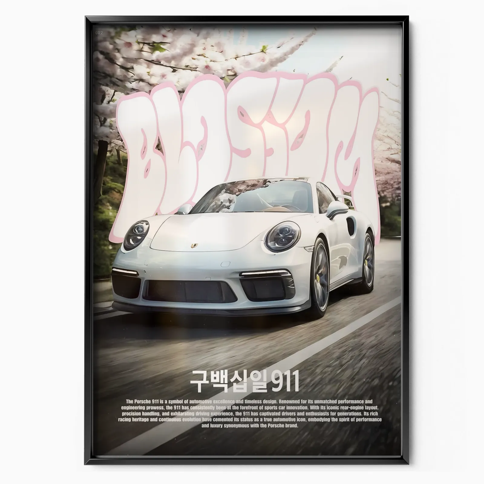 Porsche 911 (Japan) poster