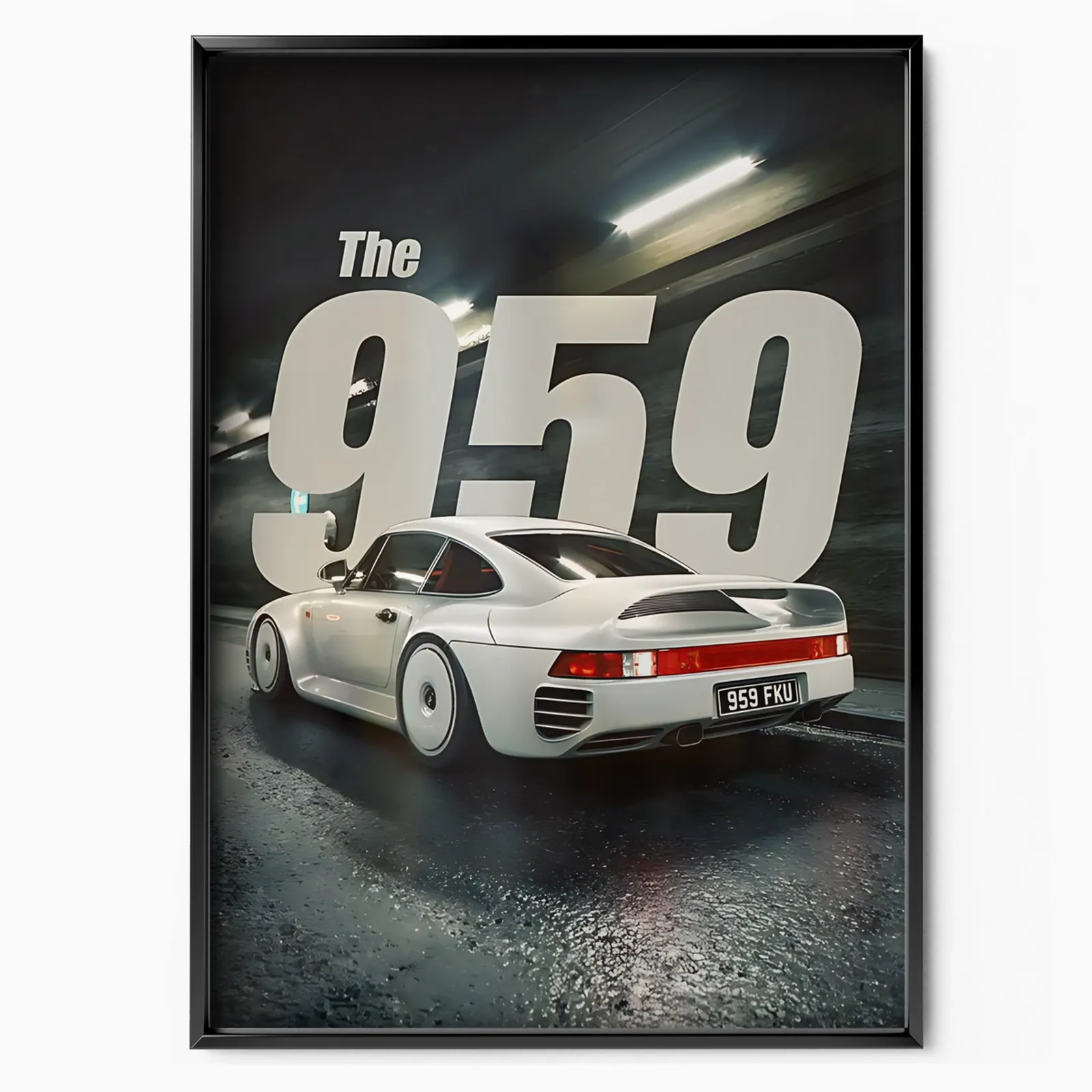 The Porsche 959 poster