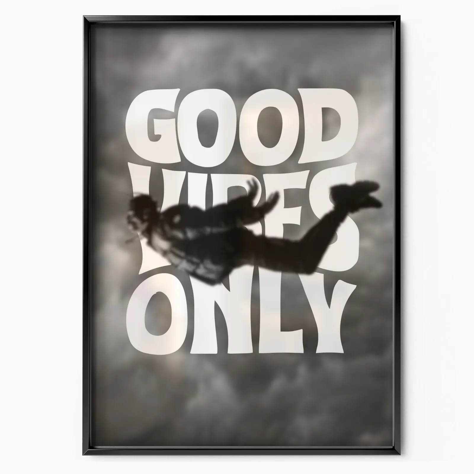 Travis Scott Good Vibes Only poster, museum grade matte print
