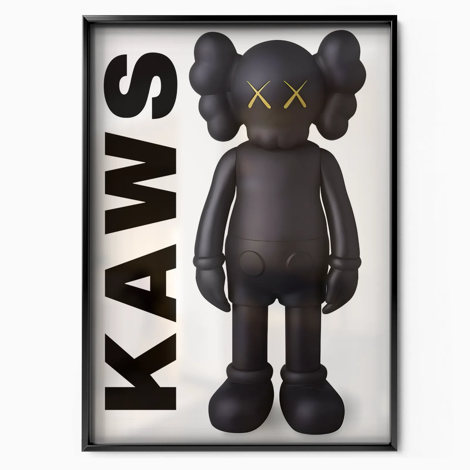 Only Black poster, museum grade matte print