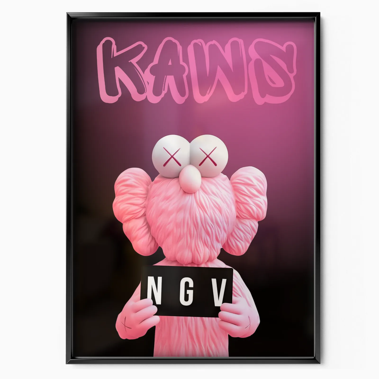 Gallery Figure poster, museum grade matte print