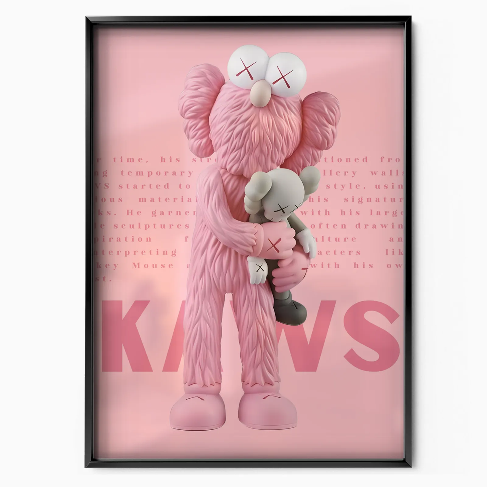 Figure Baby poster, museum grade matte print