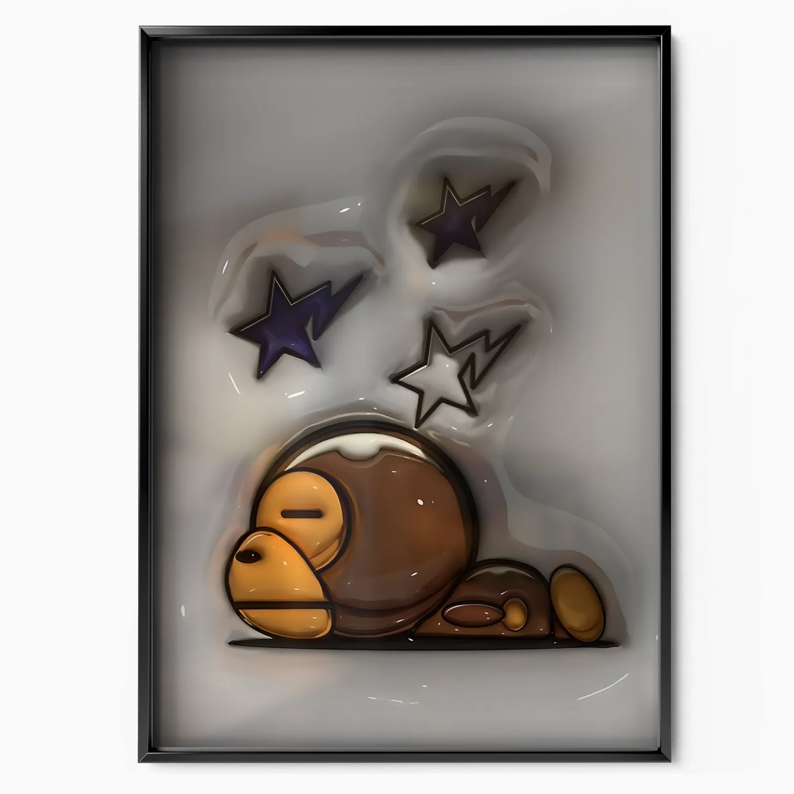Bape Monkey poster