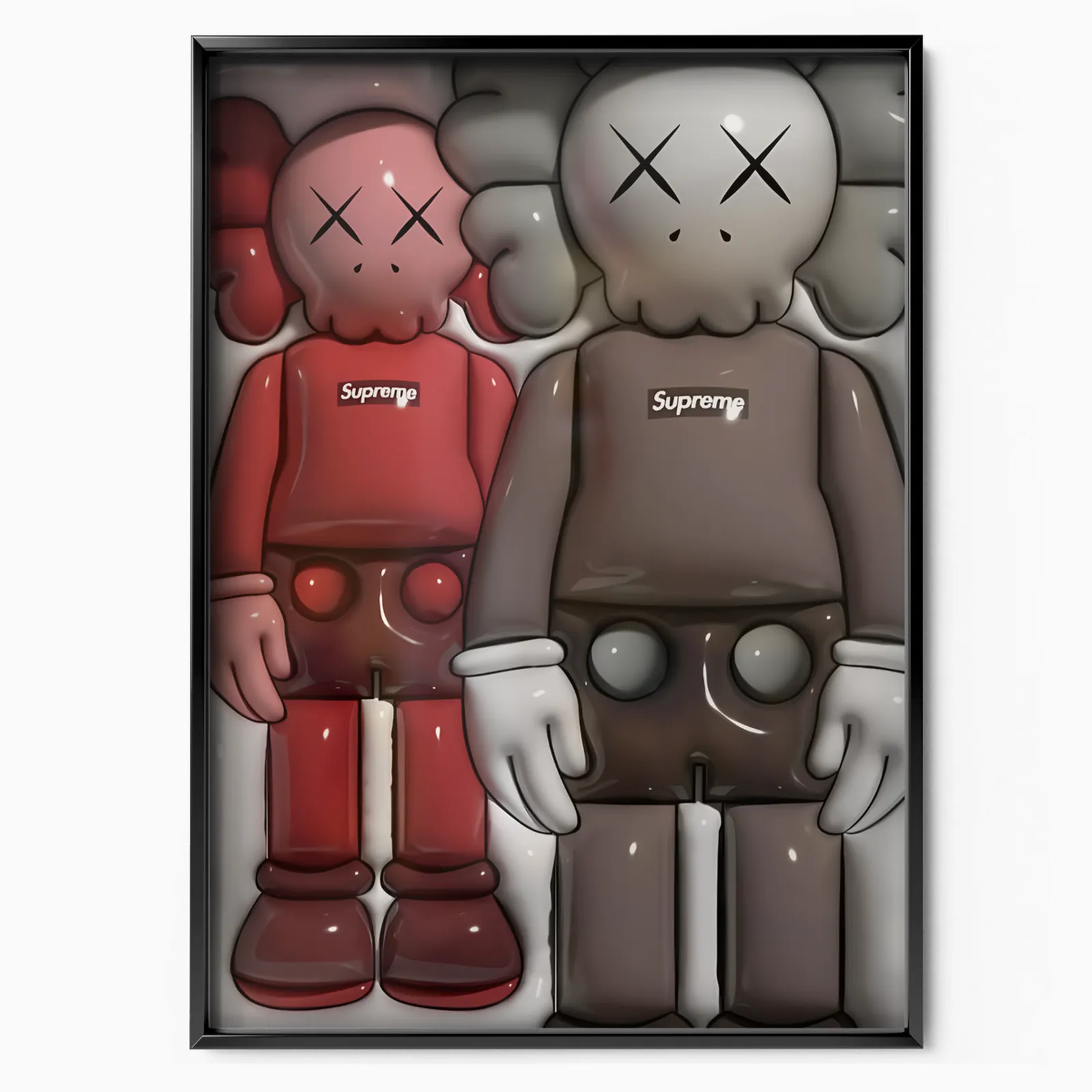 Figure Street Art poster, museum grade matte print