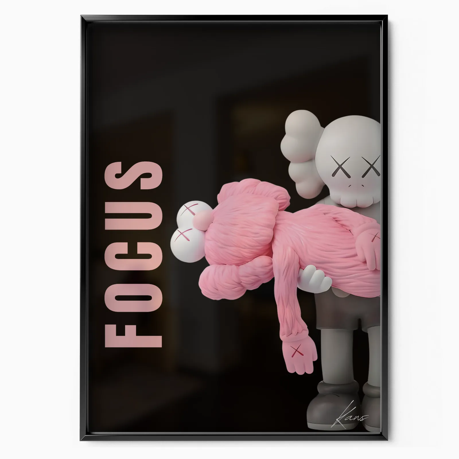 Figure Focus poster, museum grade matte print