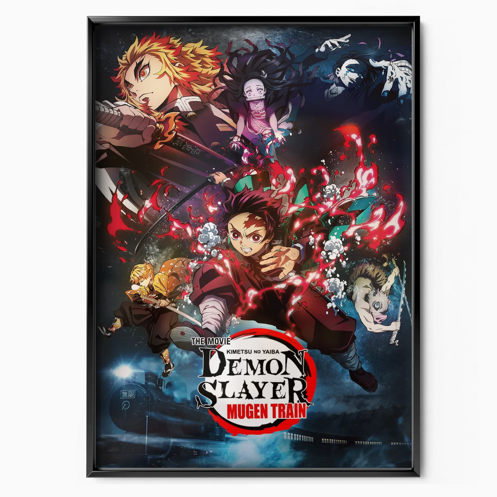 Demon Slayer Kimetsu no Yaiba The Movie: Mugen Train poster