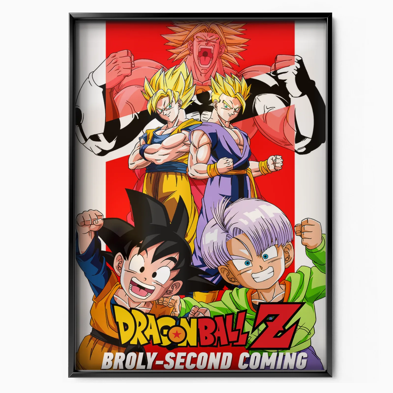Dragon Ball Z: Broly   Second Coming poster, museum grade matte print