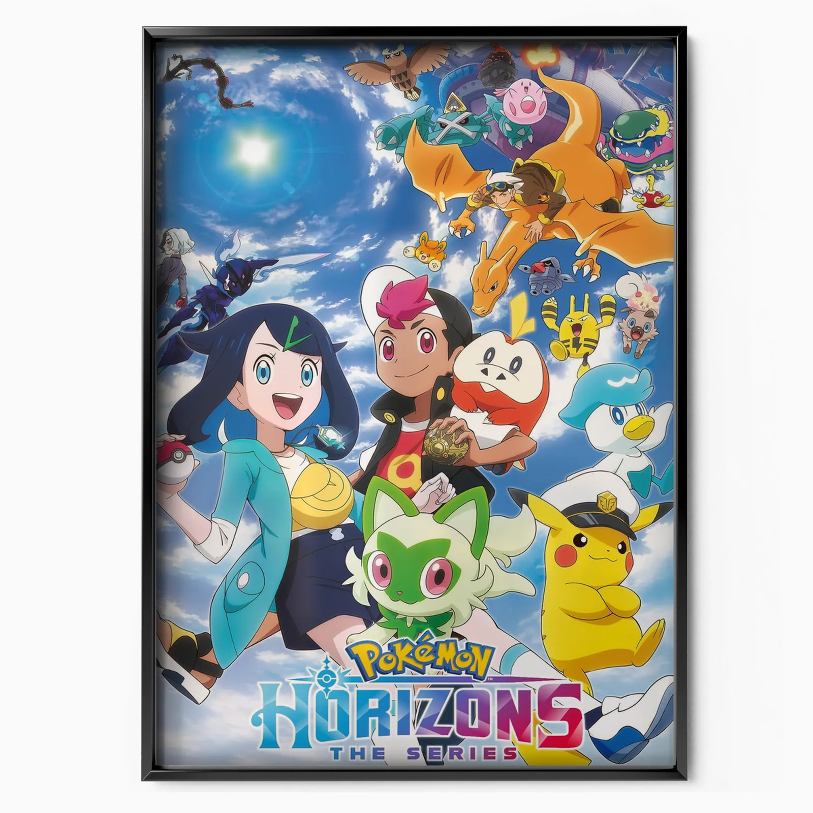 Pocket Monster Journey poster, museum grade matte print