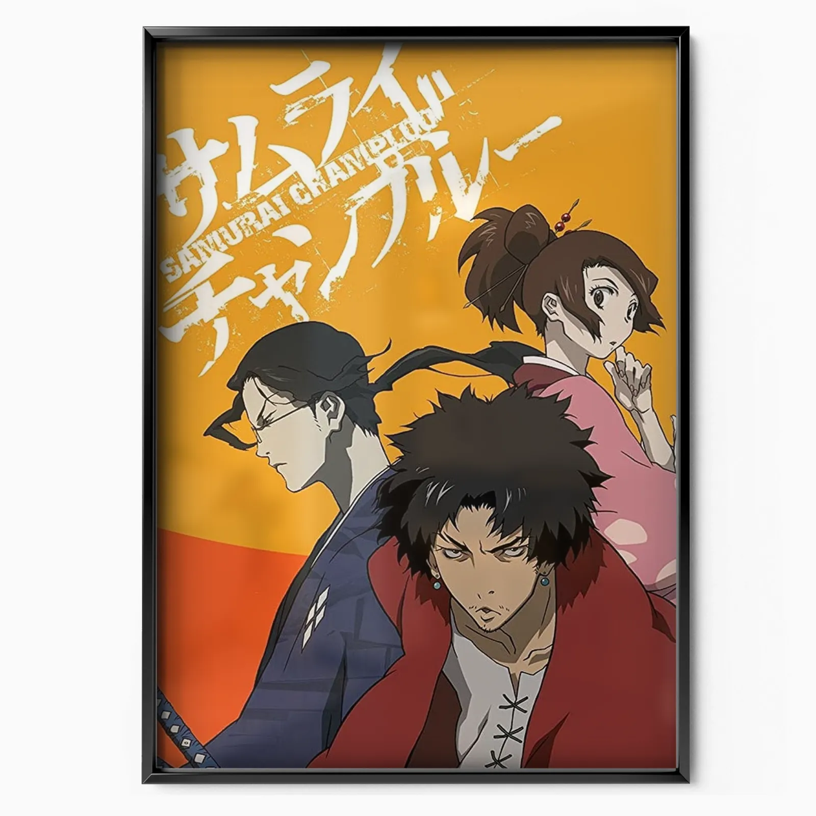 Wandering Hip-Hop Samurai poster, museum grade matte print