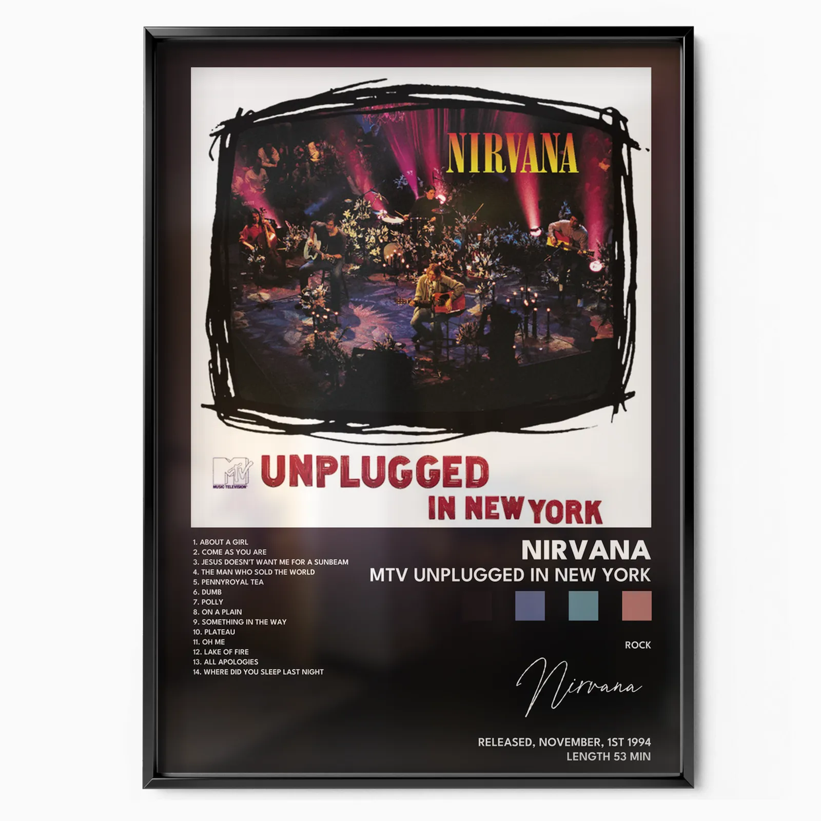 MTV Unplugged in New York poster