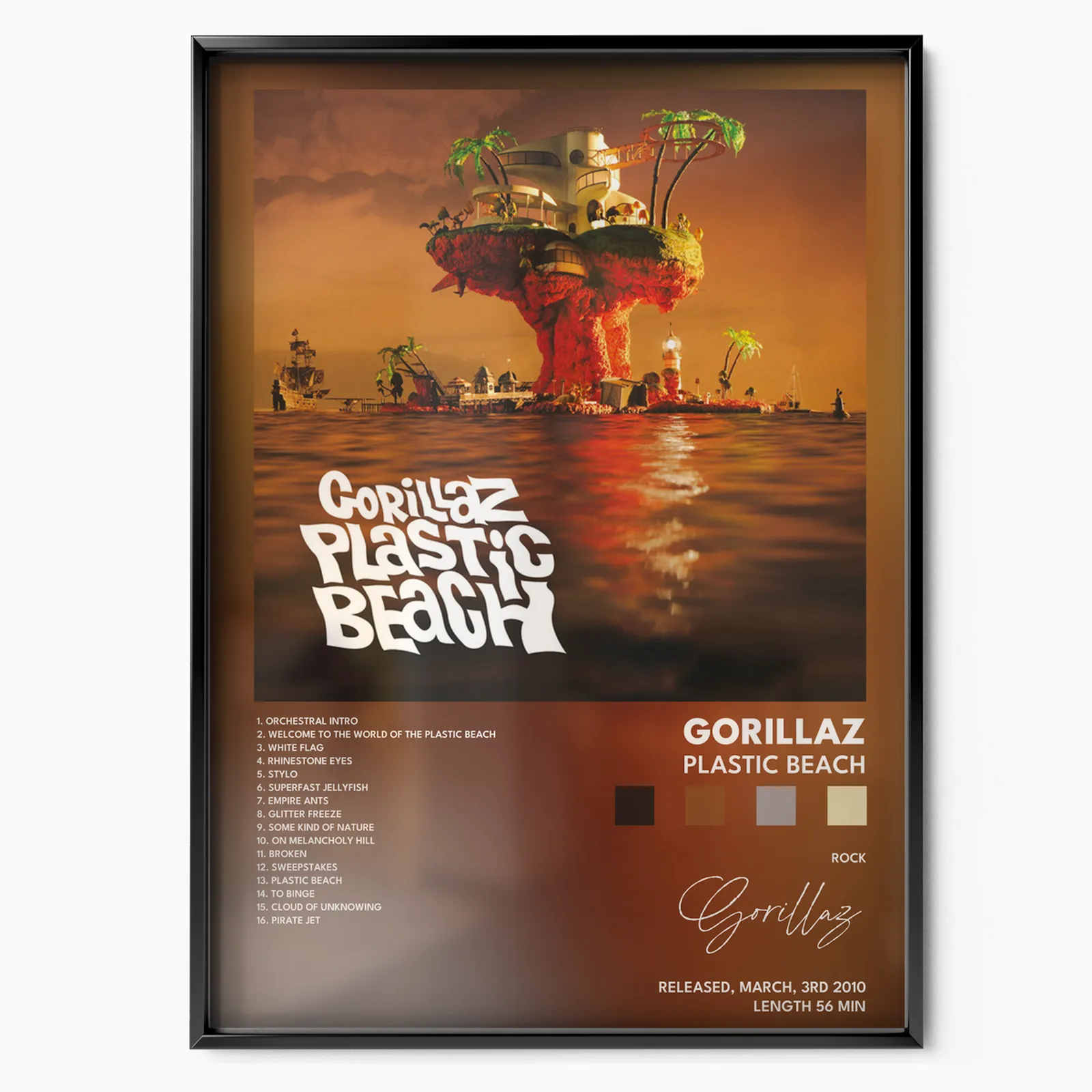 Plastic Beach poster