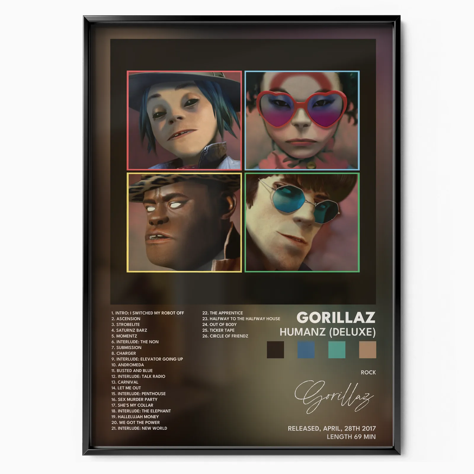 Humanz poster