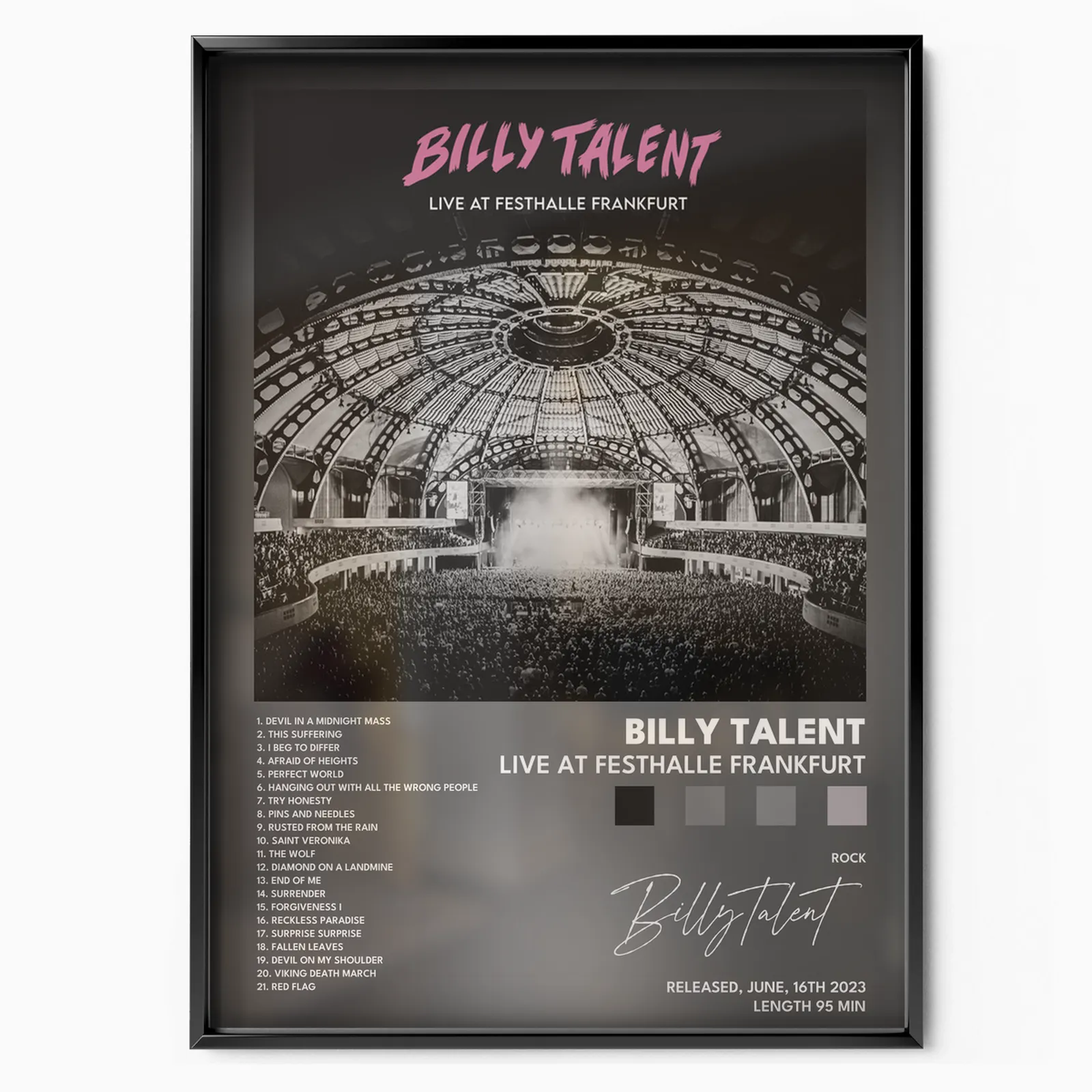 Live at Festhalle Frankfurt poster