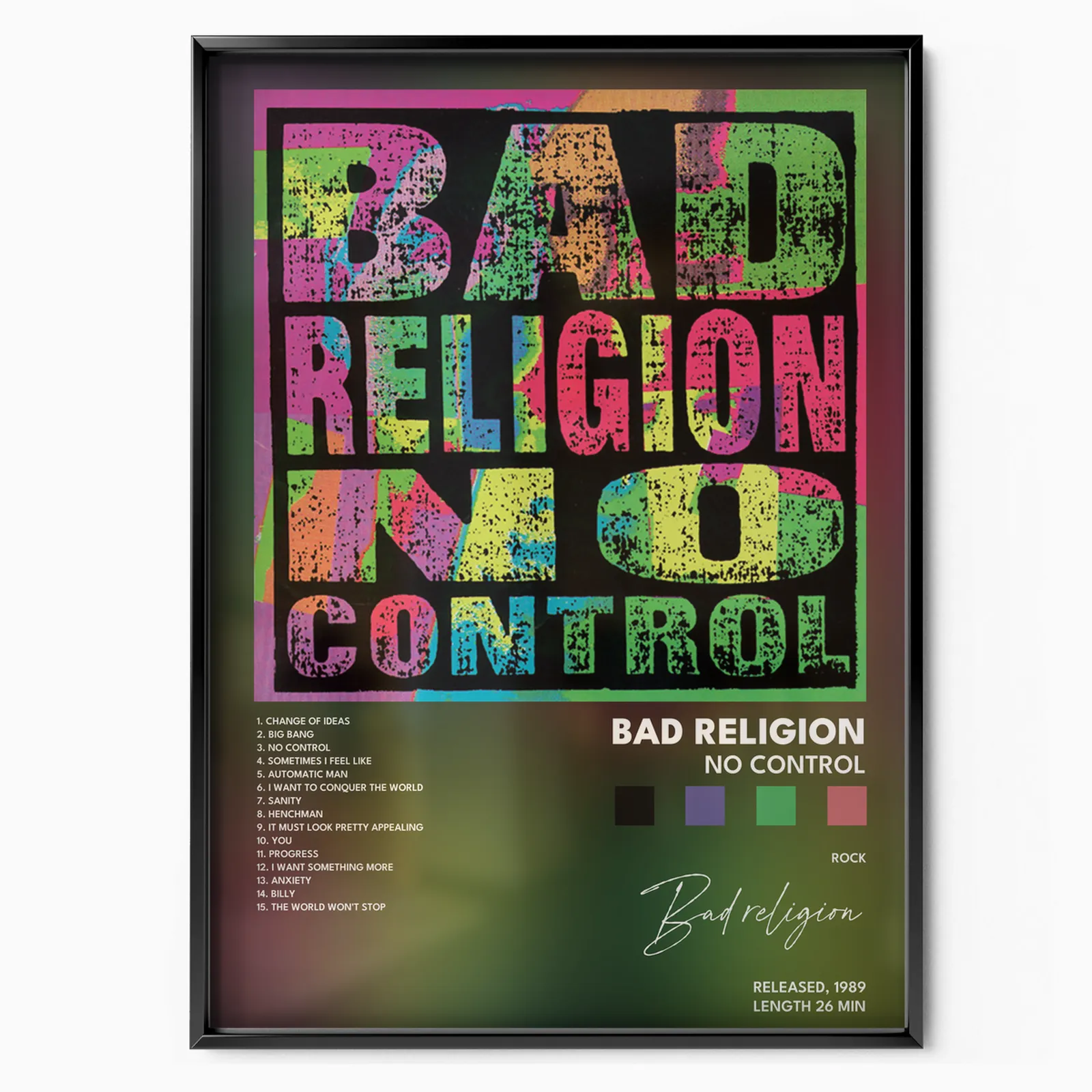 No Control poster