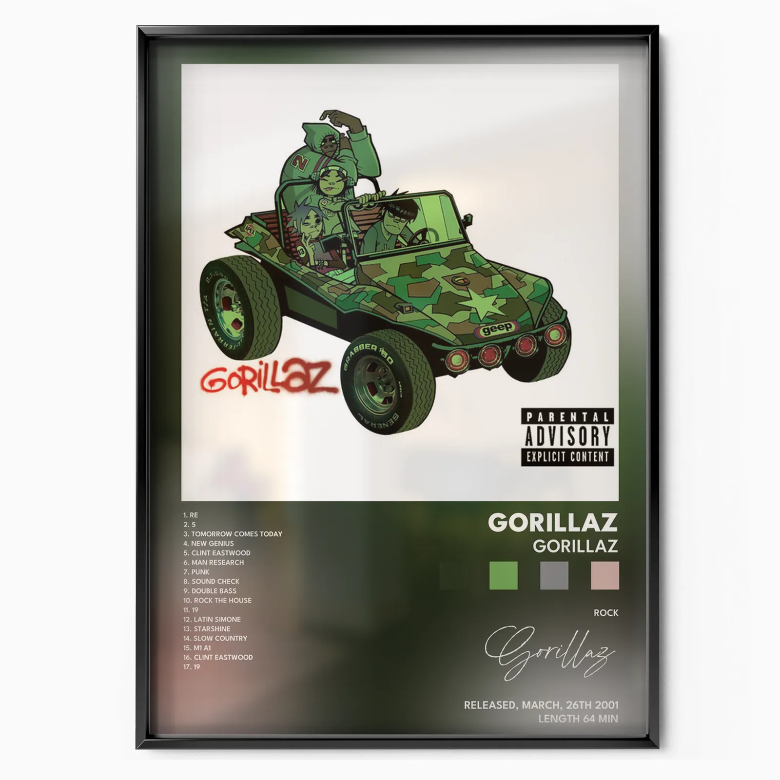 Gorillaz poster