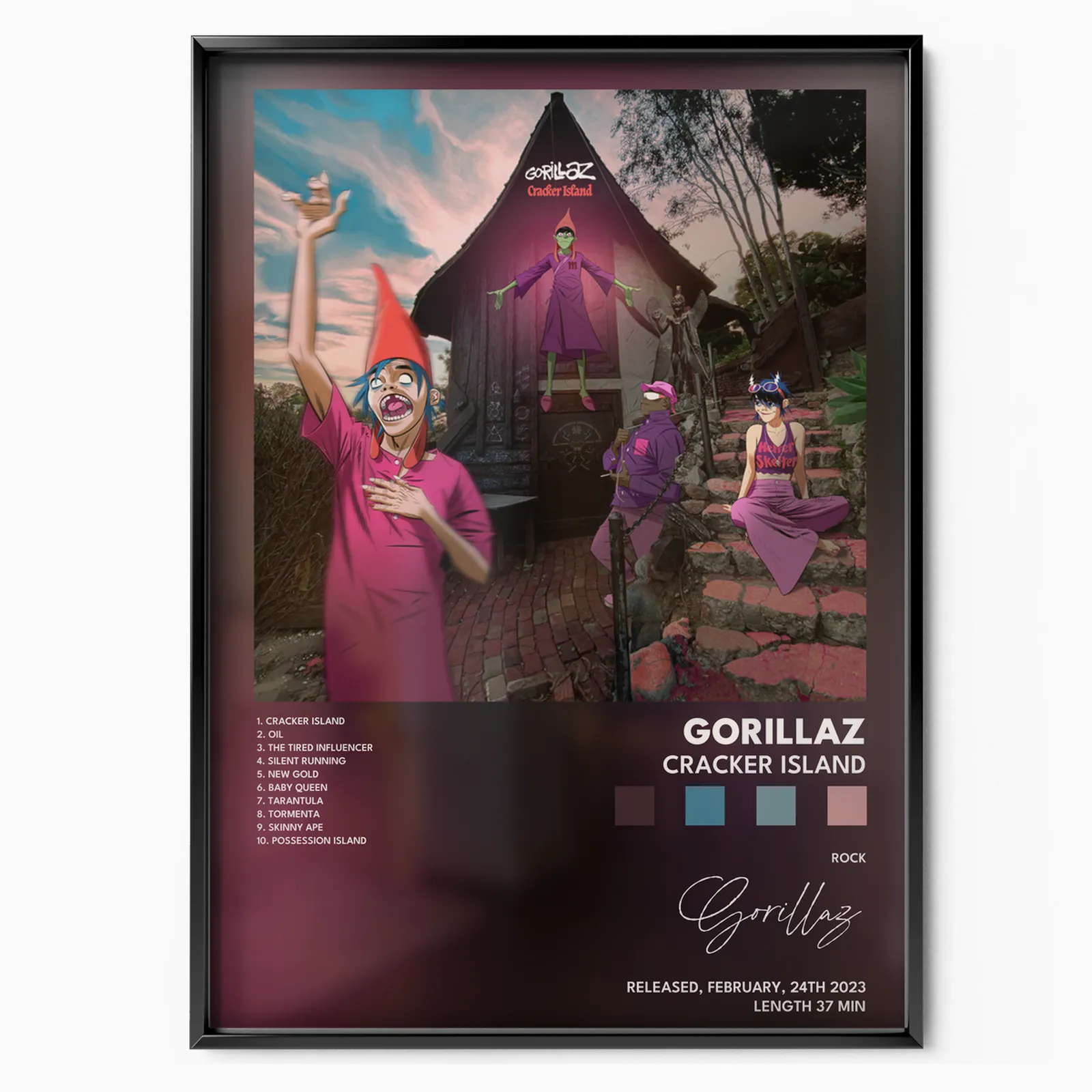 Cracker Island poster