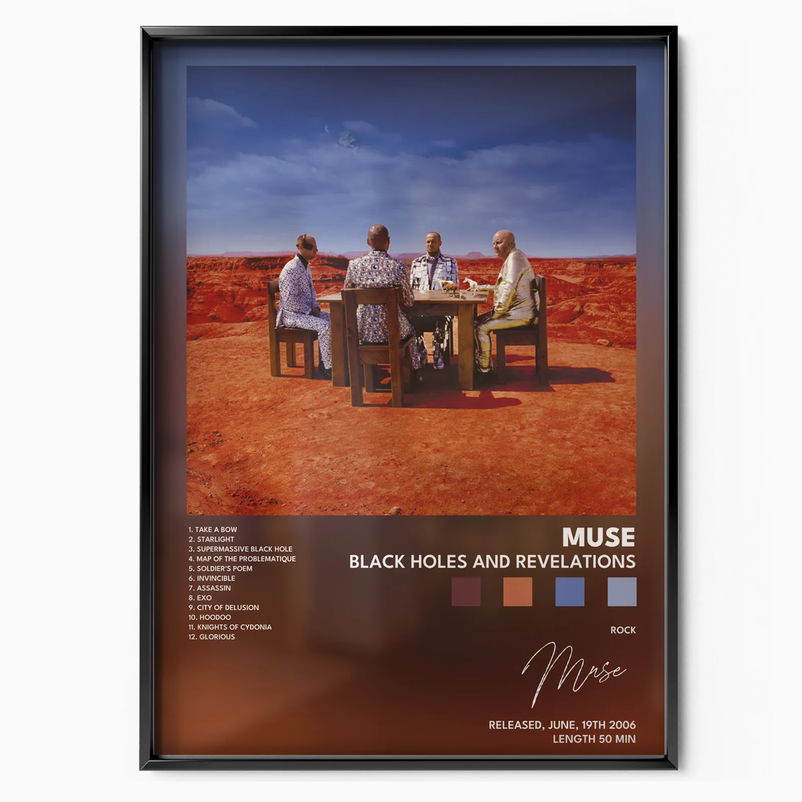 Black Holes and Revelations poster
