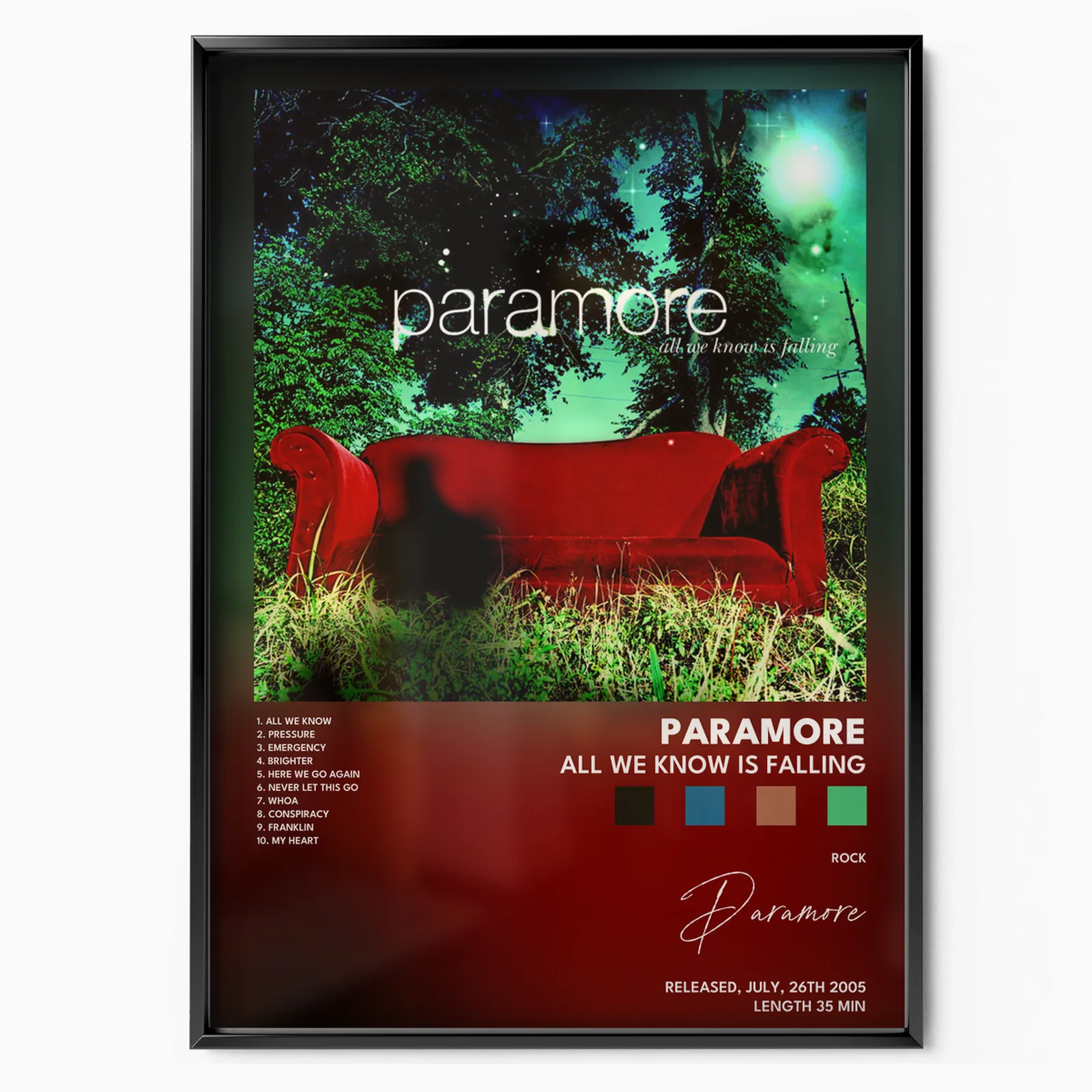 All We Know Is Falling poster