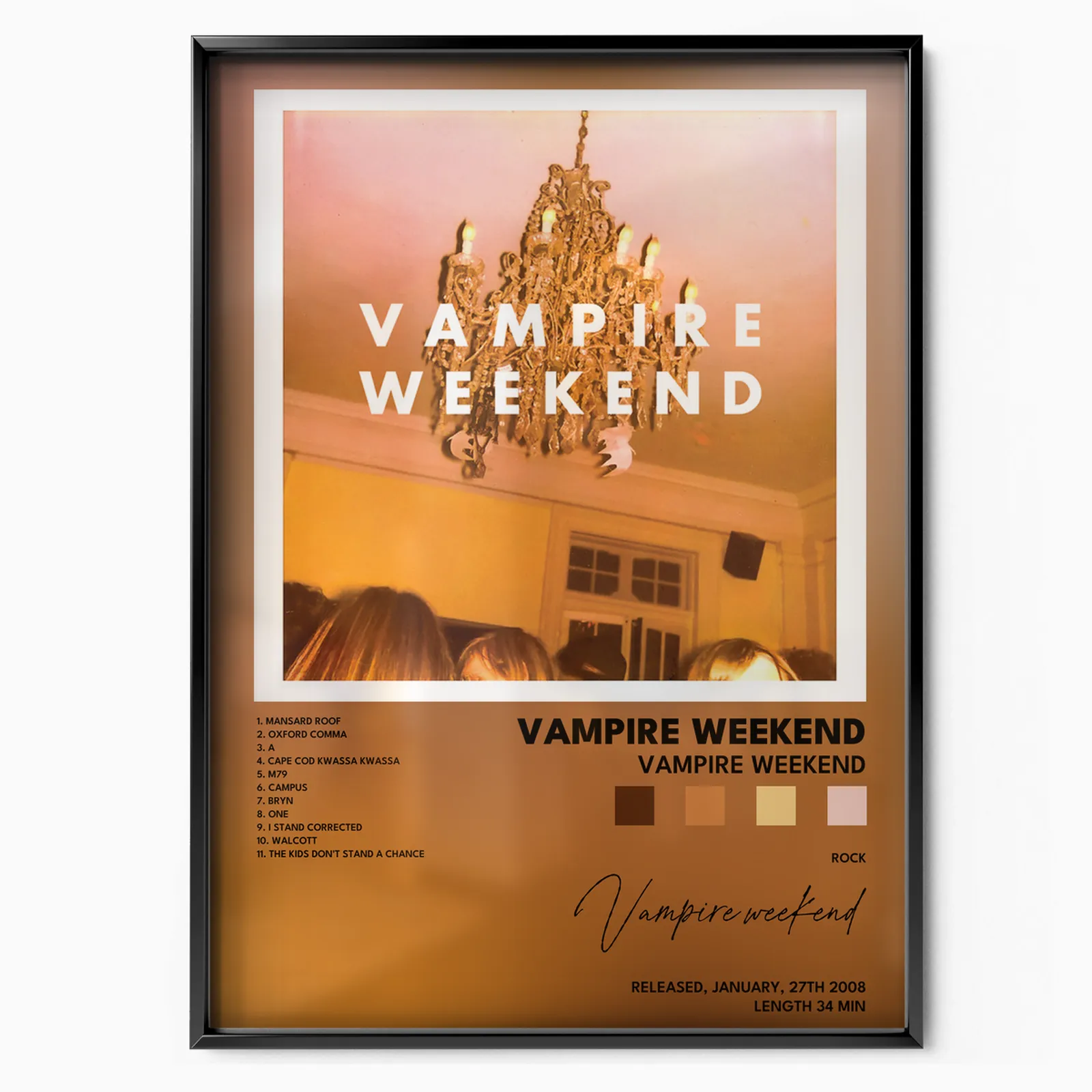 Vampire Weekend poster