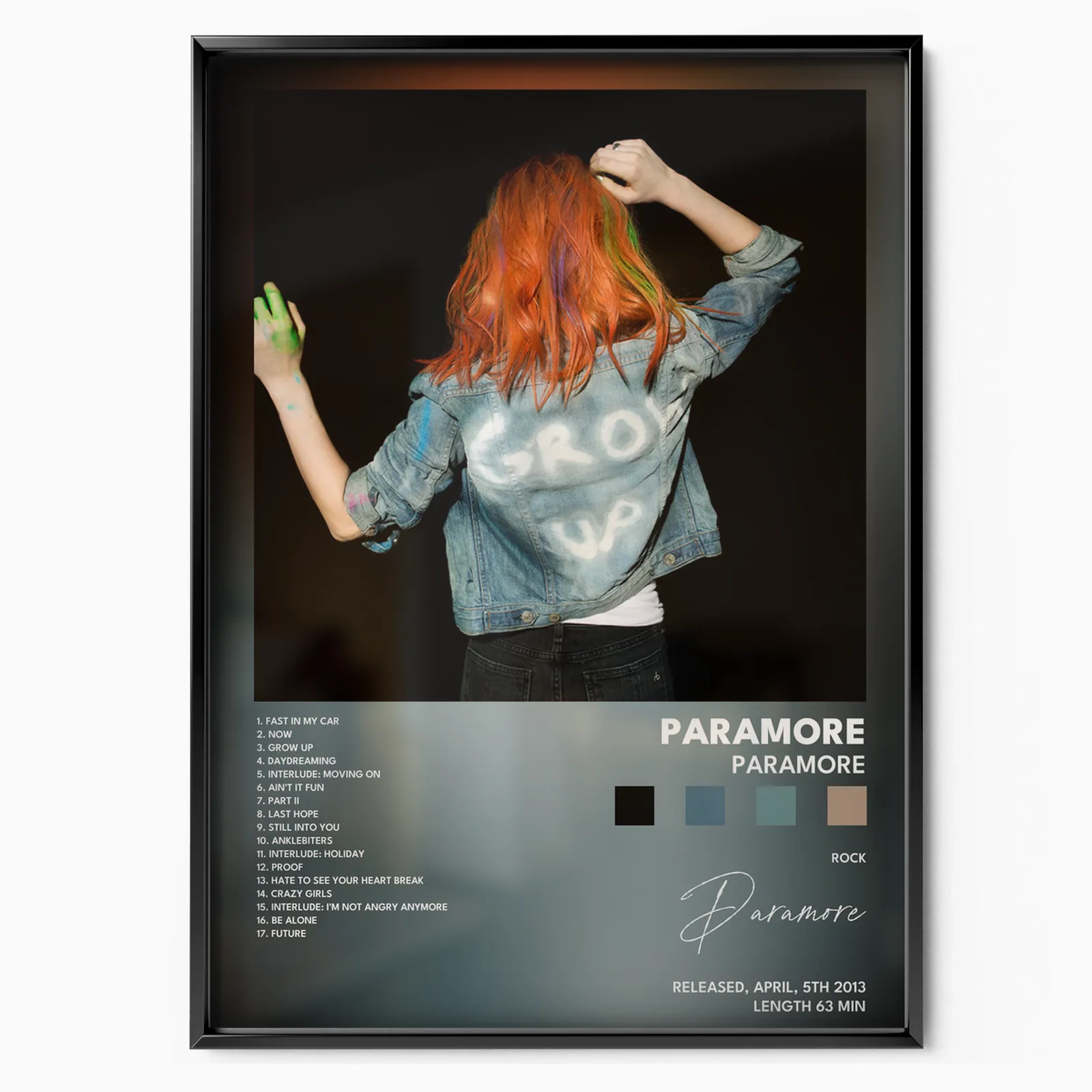 Paramore poster