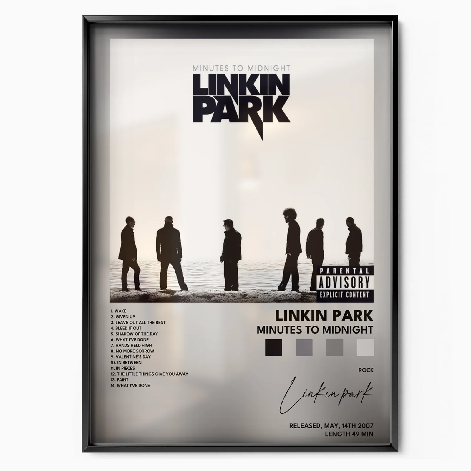 Minutes to Midnight poster