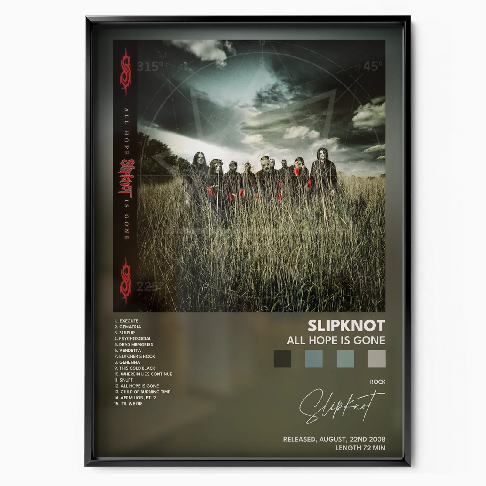All Hope Is Gone poster