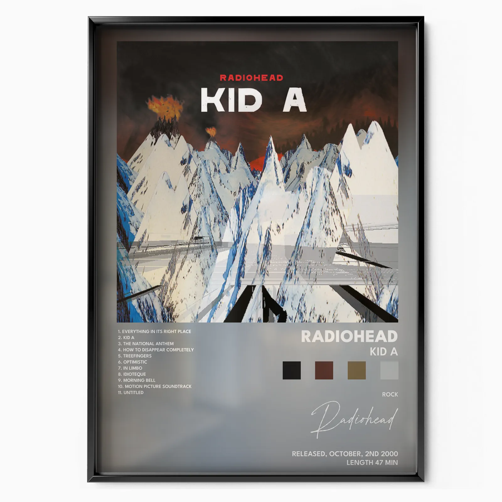 Kid A poster