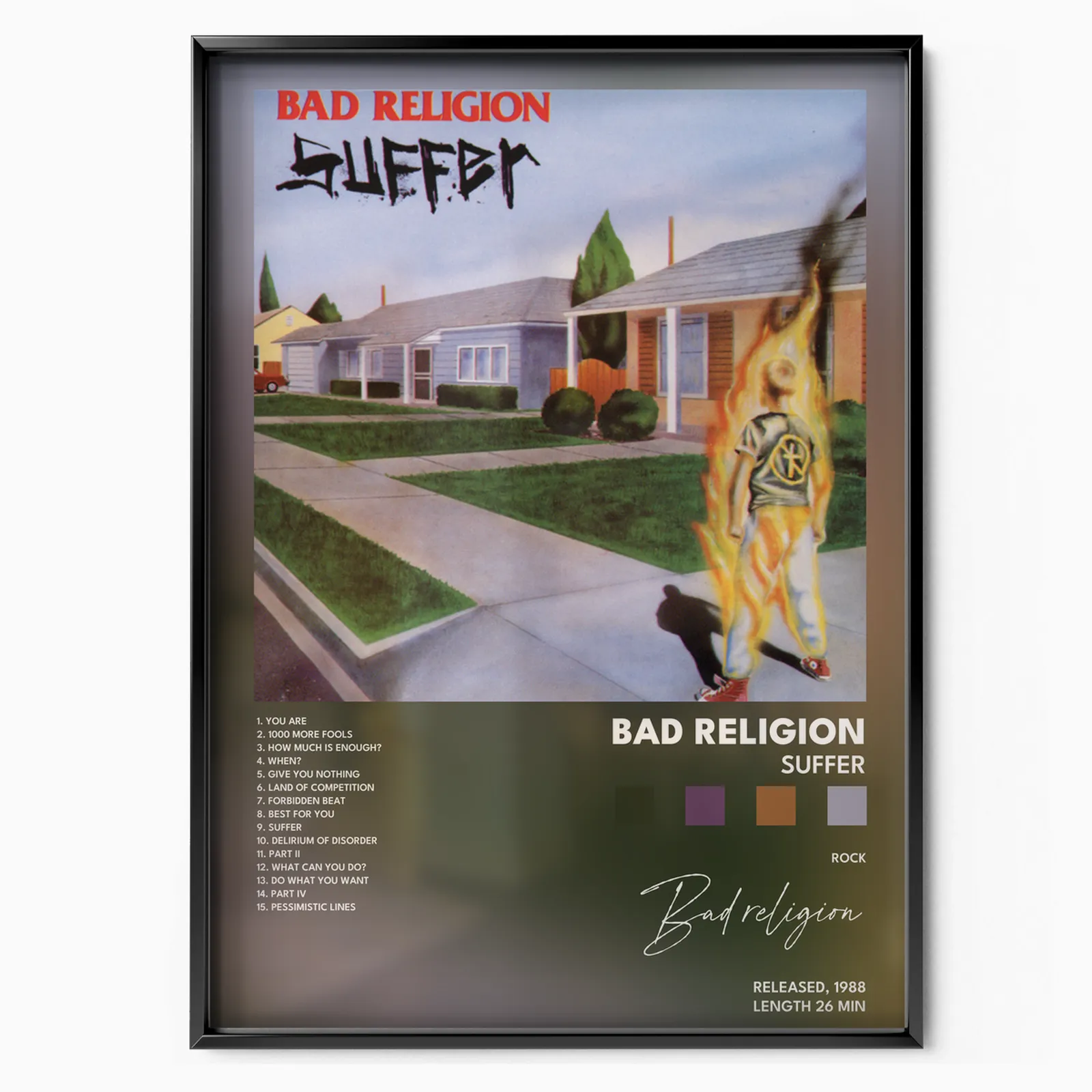 Suffer poster