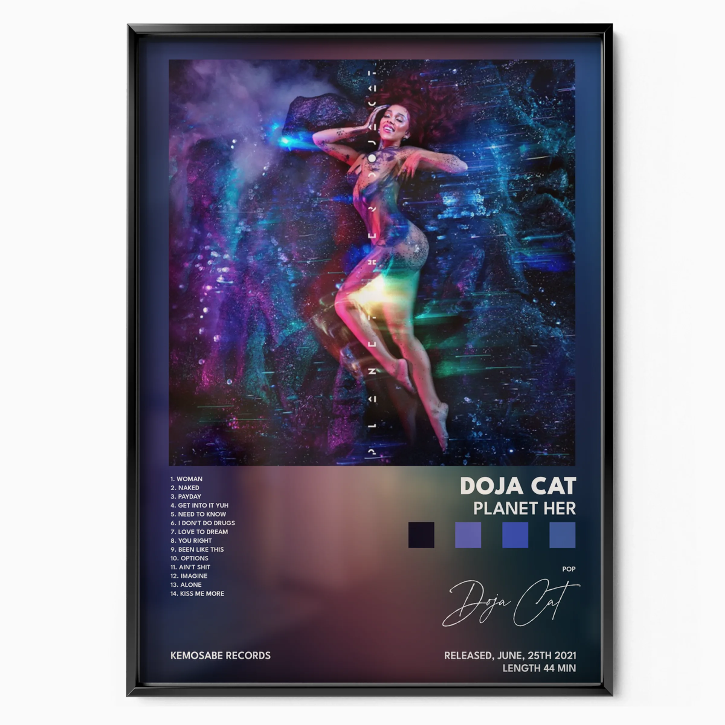 doja cat Planet Her Deluxe poster poster