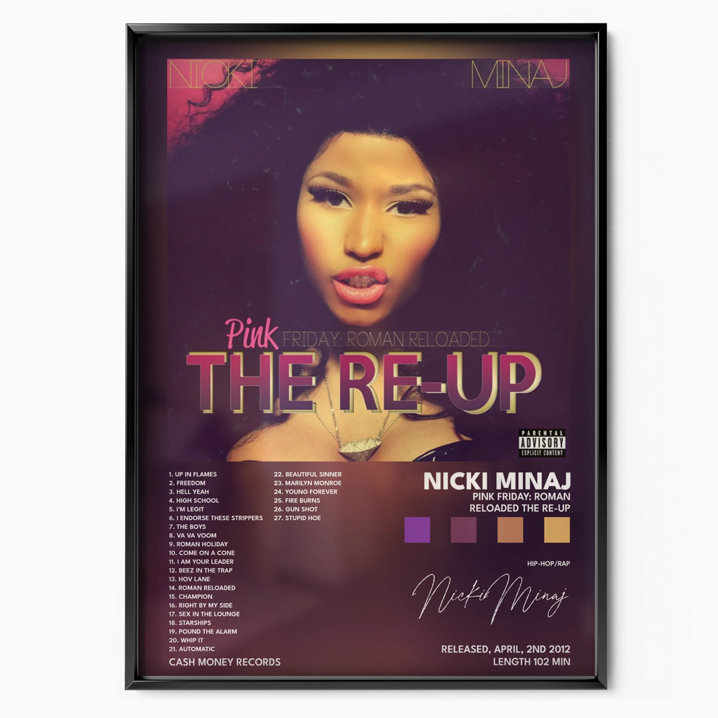 Pink Friday: Roman Reloaded, The Re-Up poster