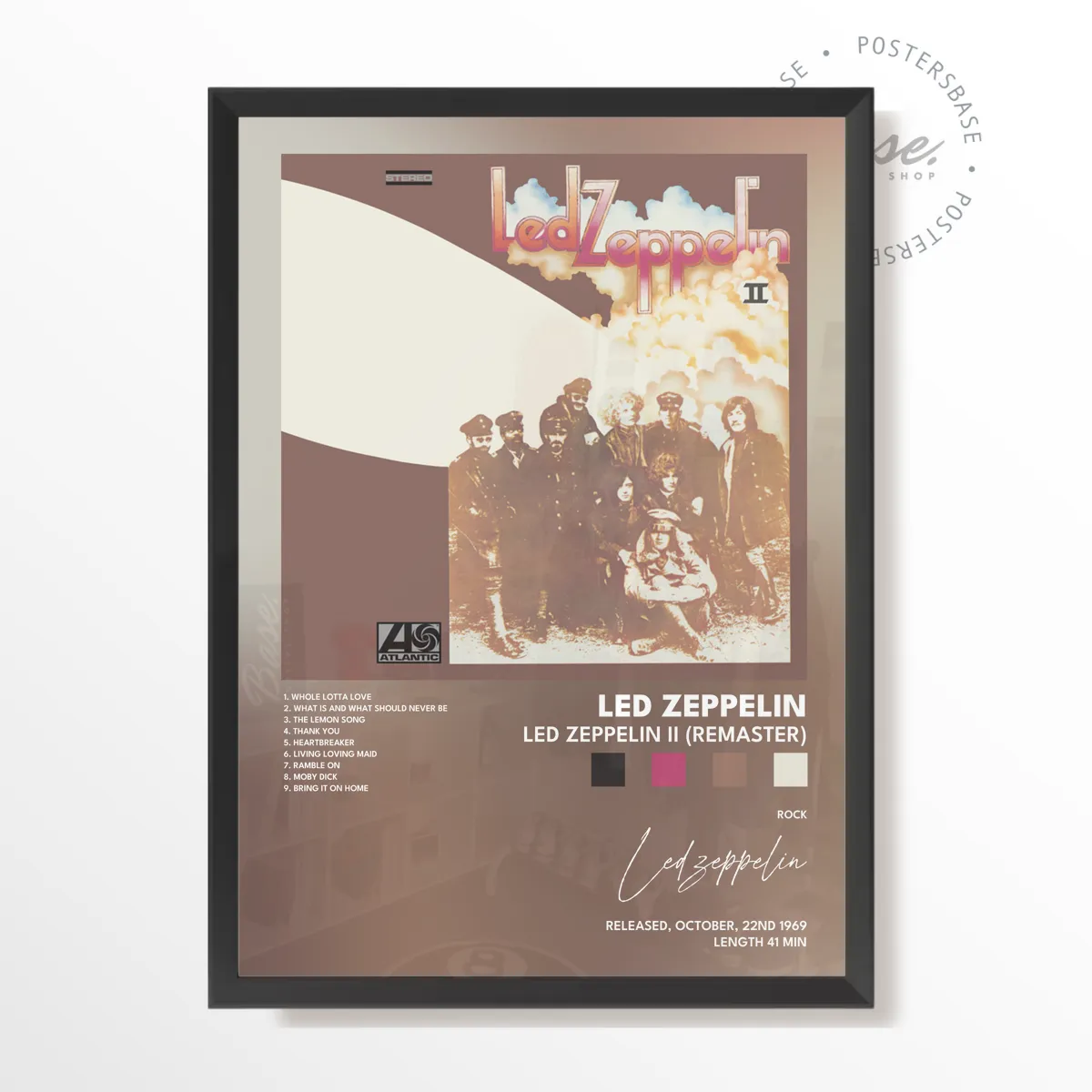 Led Zeppelin II poster