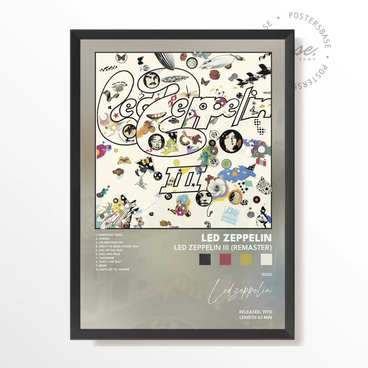 Led Zeppelin III poster