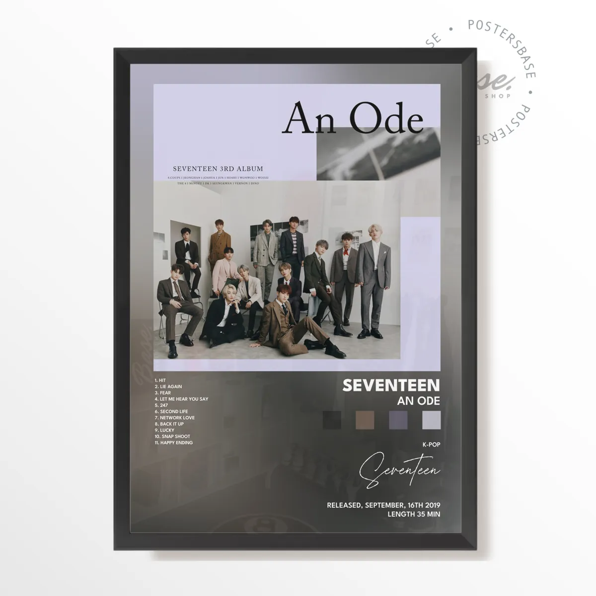 SEVENTEEN: An Ode poster
