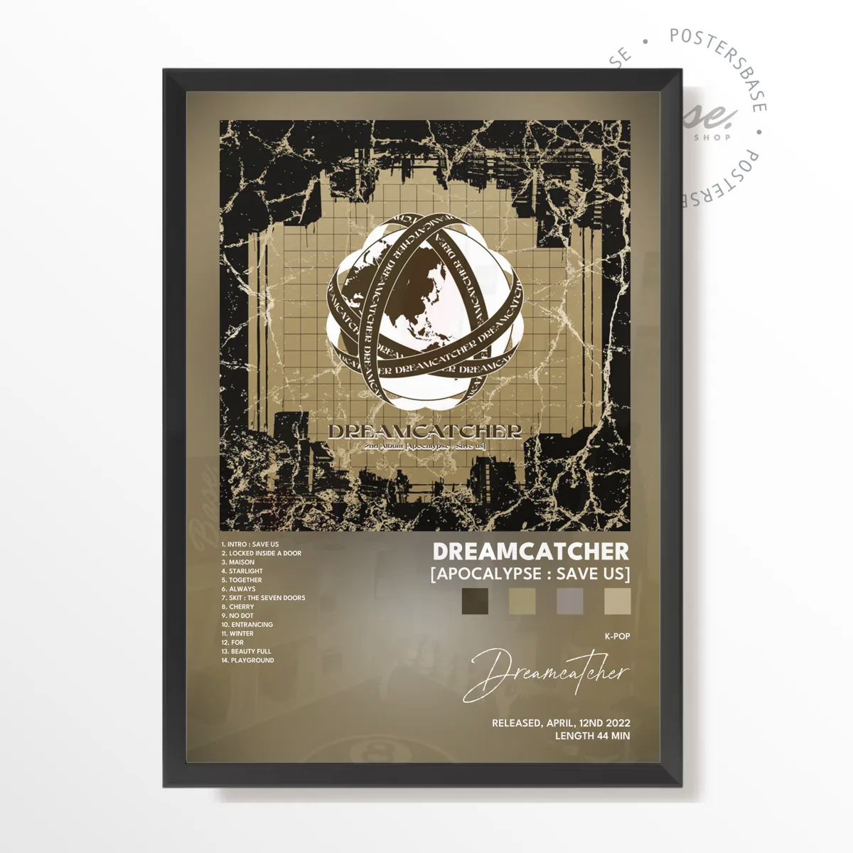 dreamcatcher Apocalypse Save us poster, museum grade matte print
