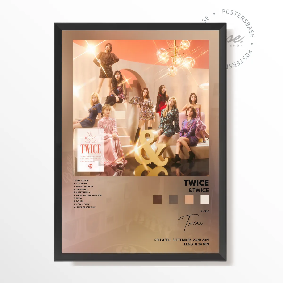 twice TWICE poster, museum grade matte print