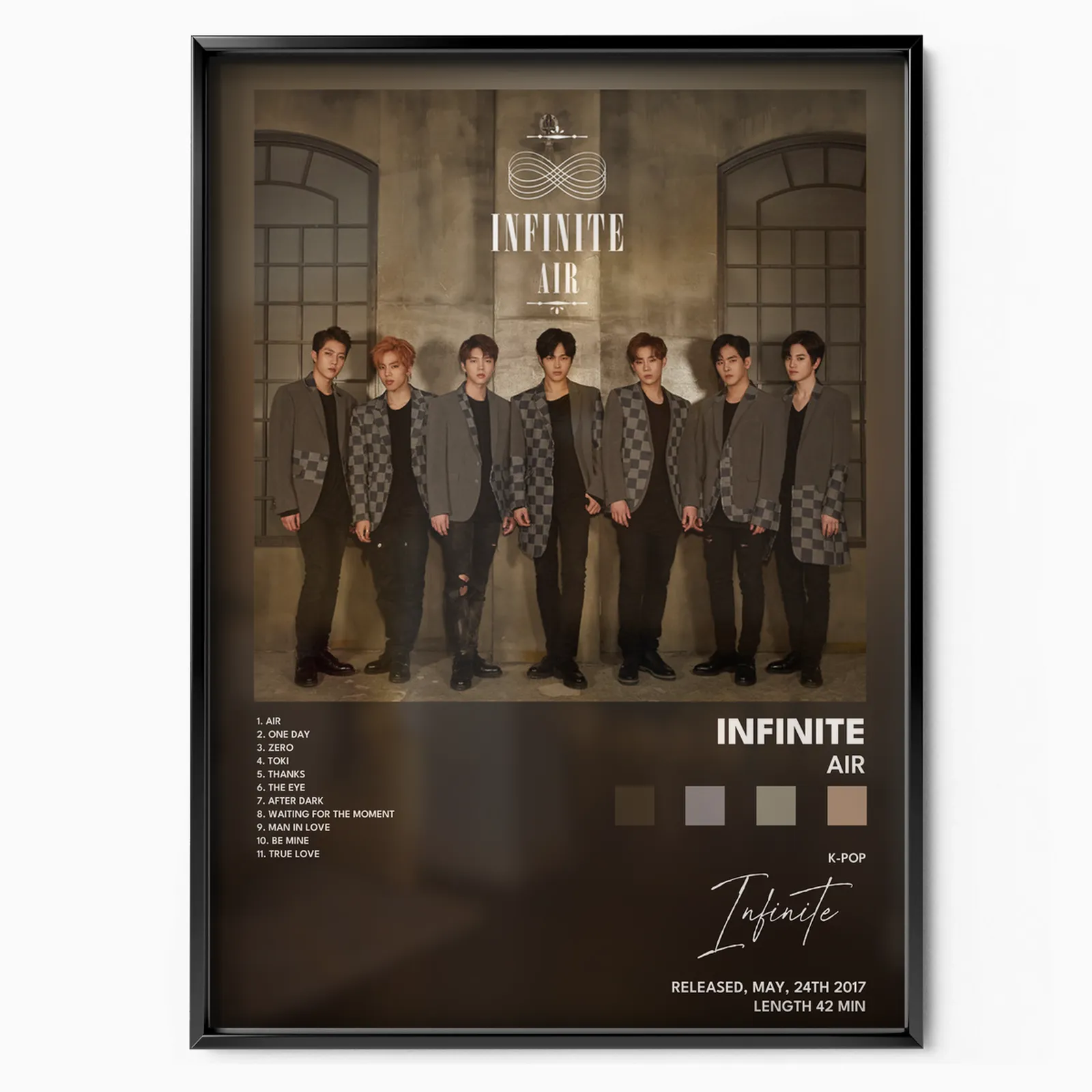 infinite AIR poster, museum grade matte print