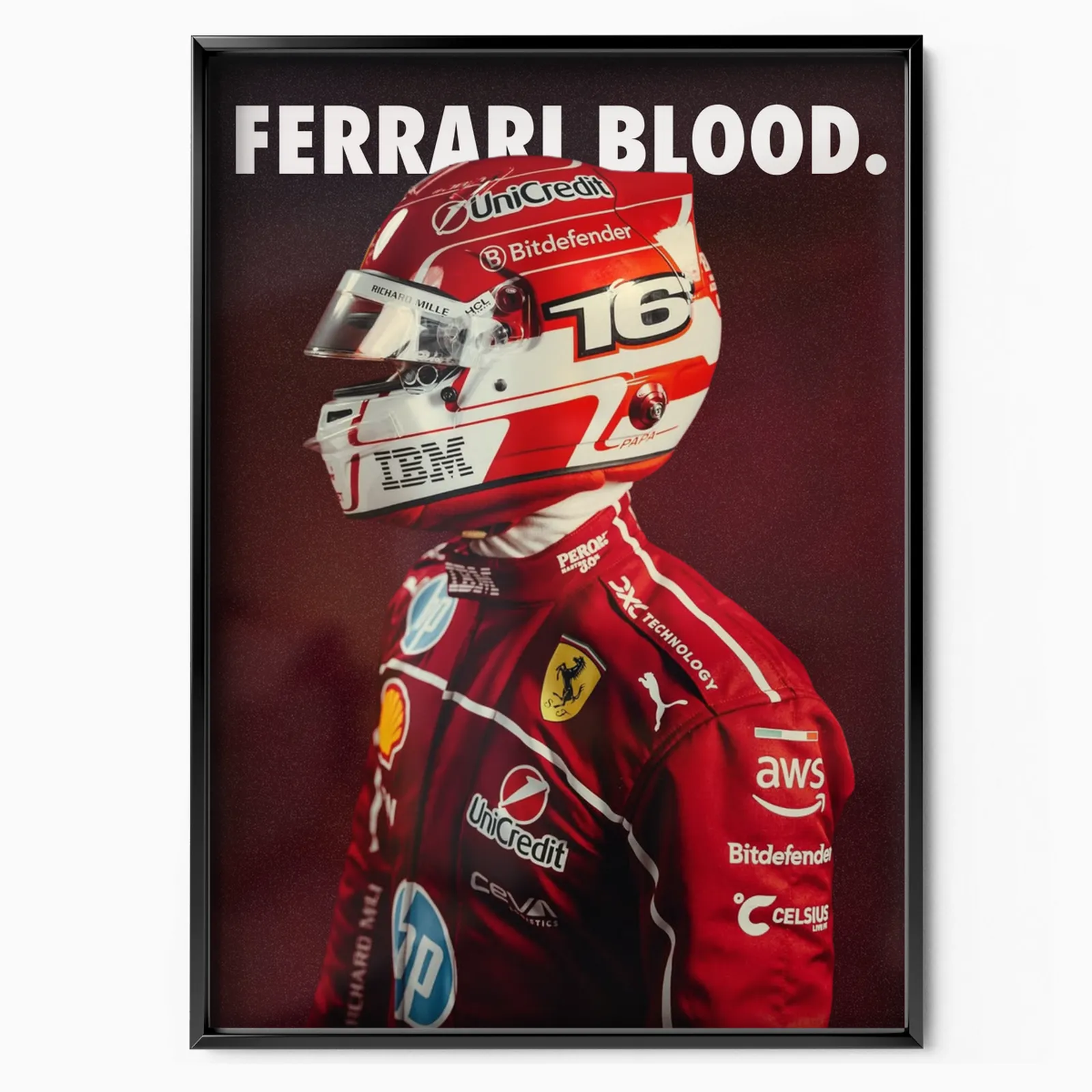 Ferrari Blood poster