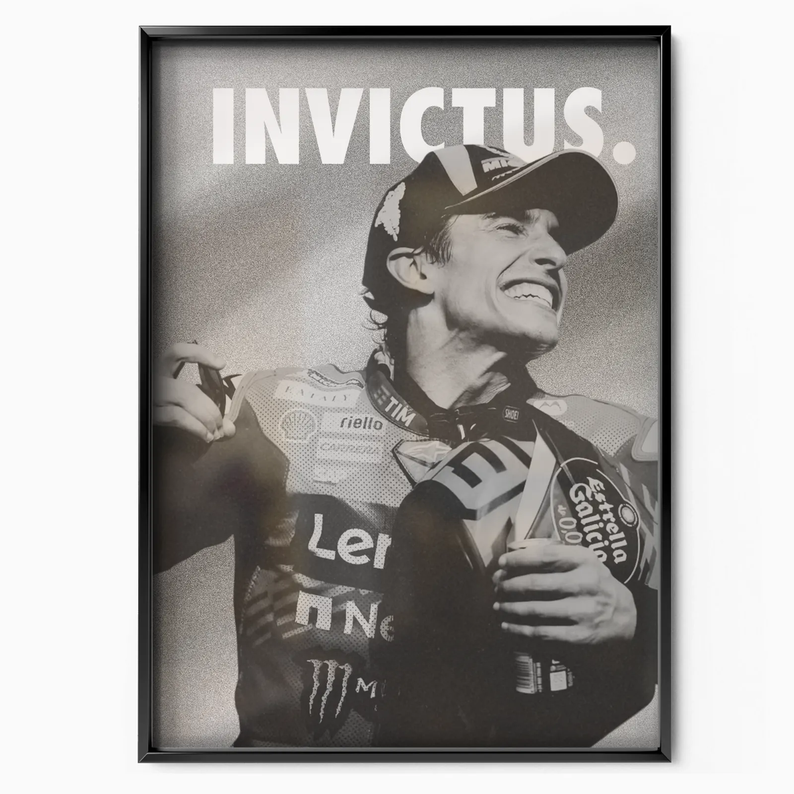 Marc Marquez X Ducati 'invictus' 2025 poster