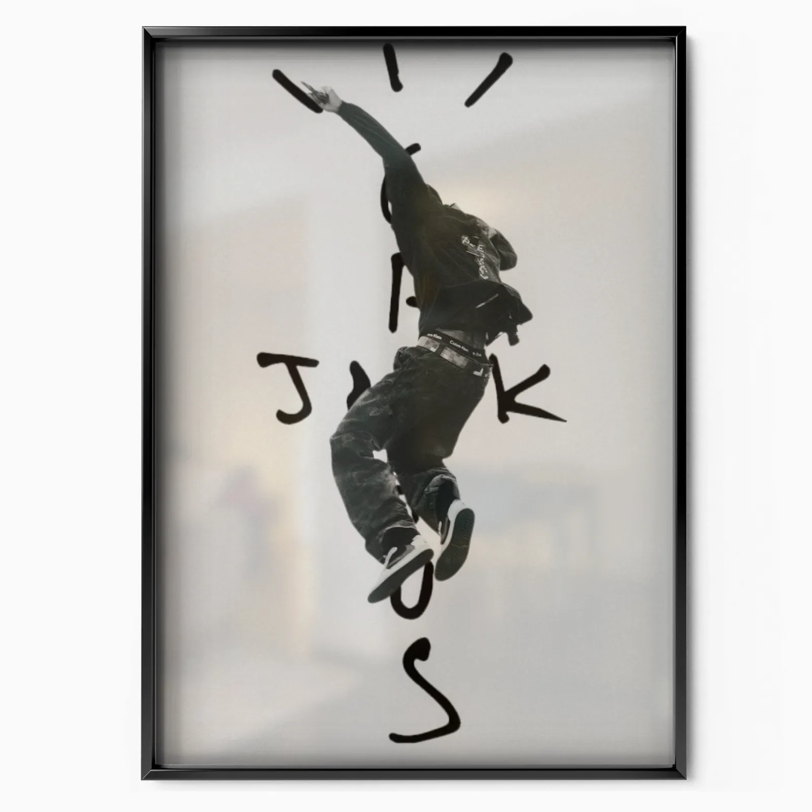 Travis Scott X Cactus Jack Fly poster, museum grade matte print