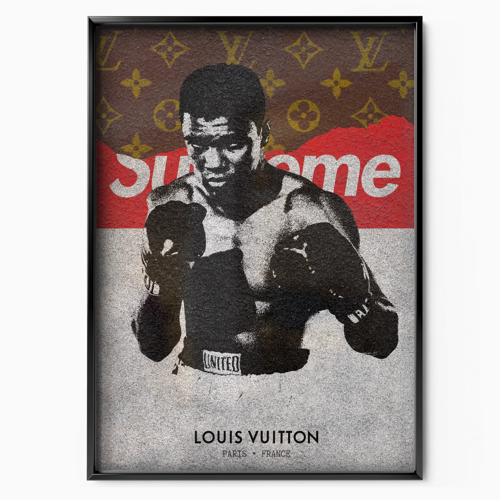 Knockout poster, museum grade matte print